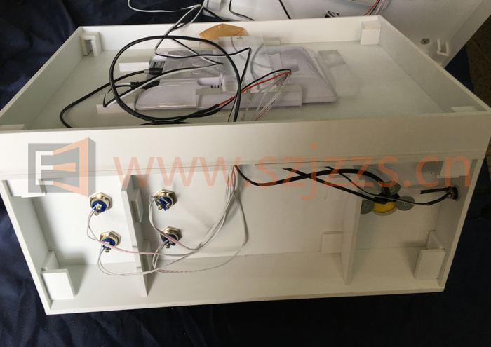 音箱展示架內部結構