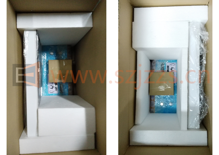 音箱展示架包裝裝箱中