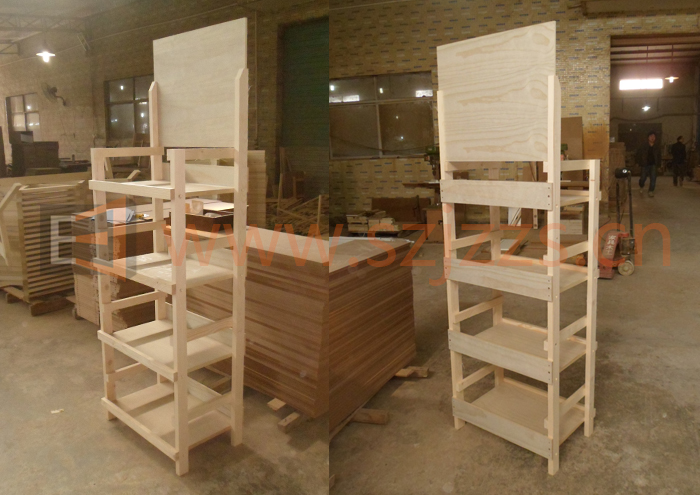 木制展示架組裝 木制展示架組裝