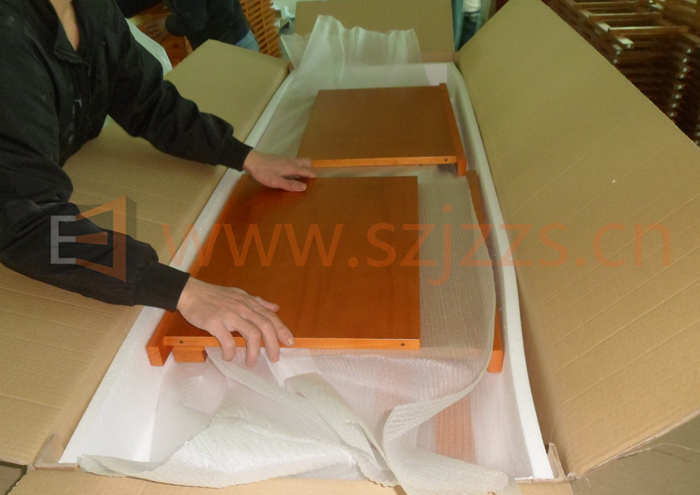 木制展示架層板包裝中 木制展示架層板包裝中