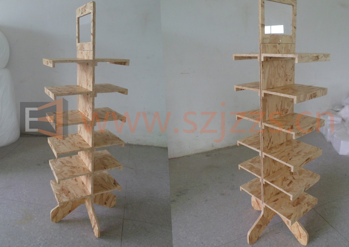 木制帽子展示架組裝效果 木制帽子展示架組裝效果