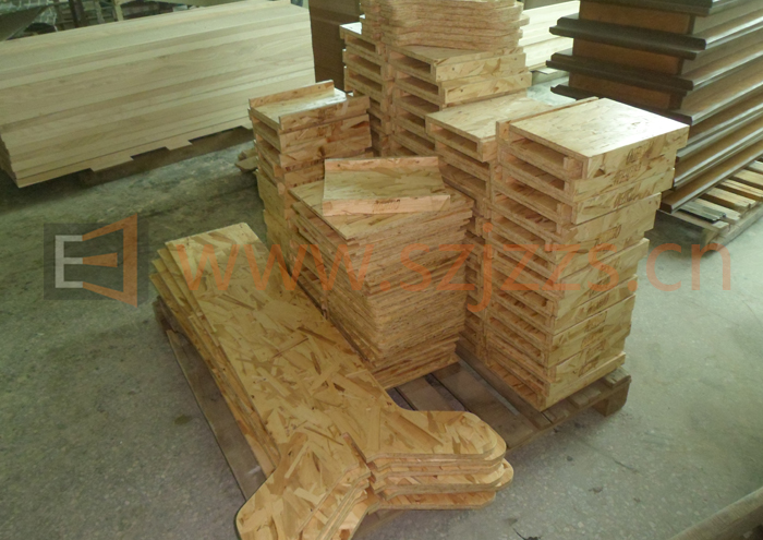 木制帽子展示架刨花板完成 木制帽子展示架刨花板完成