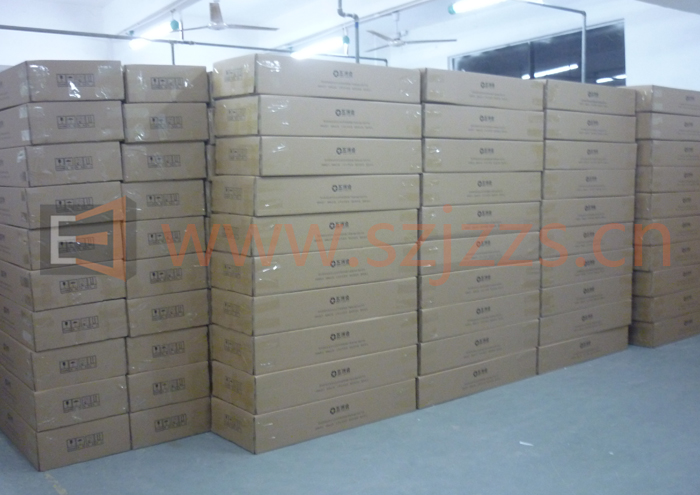 化妝品展示架包裝完成準備出貨 化妝品展示架包裝完成準備出貨